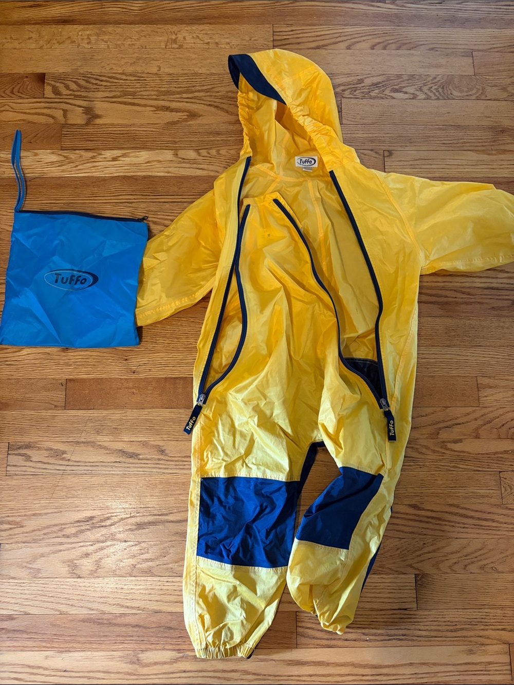 Tuffo muddy buddy Yellow Waterproof Rain Suit 4t